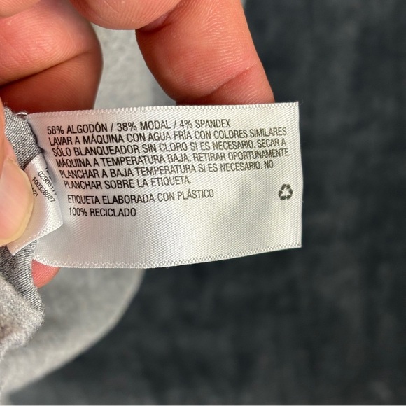 Isabel Maternity by Ingrid & Isabel Gray Cap Sleeve Sheath Dress Sz S - Picture 5 of 9